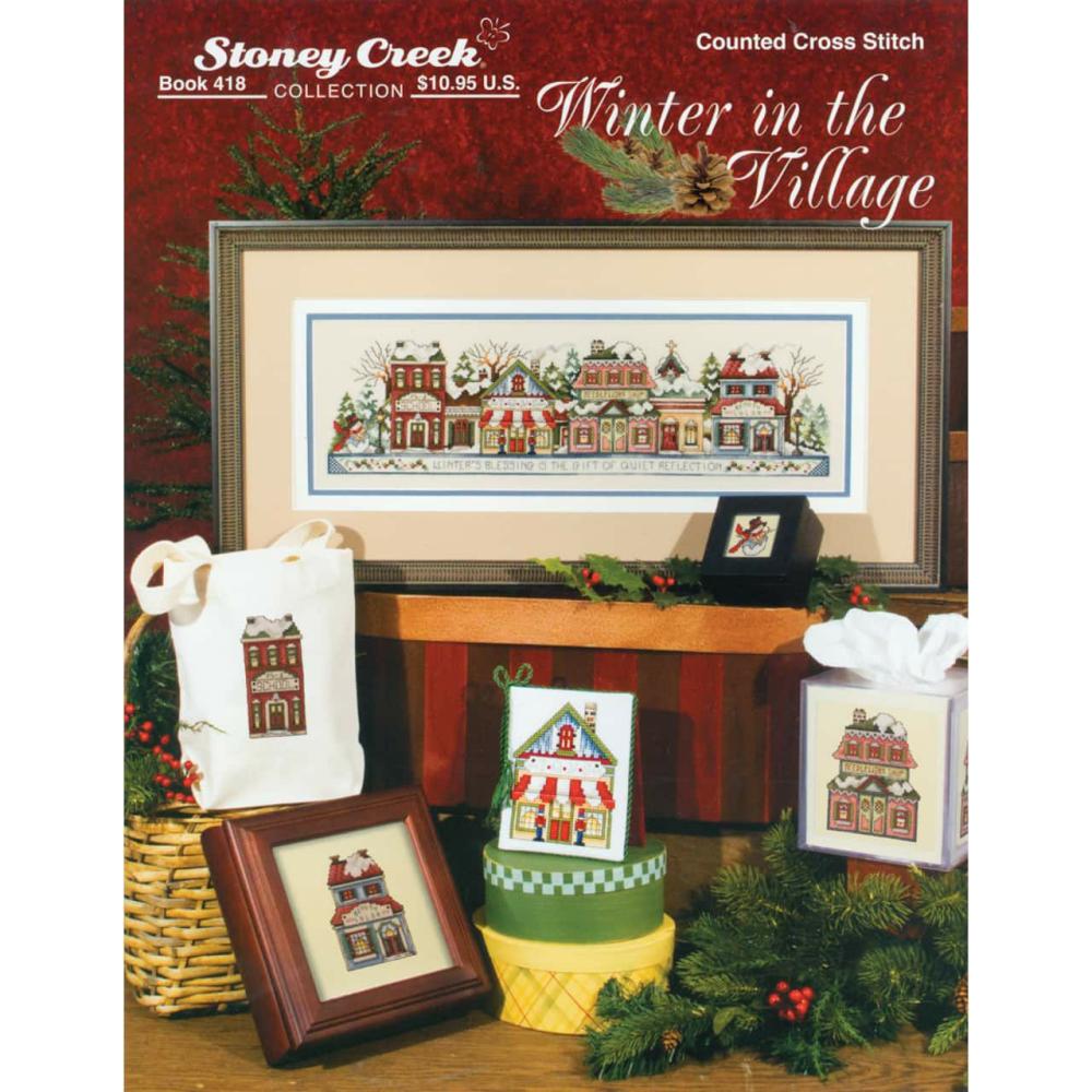 Winter in the Village Counted Cross Stitch Book  |   Cross Stitch & Embroidery Cross Stitch & Embroidery Cross Stitch & Embroidery