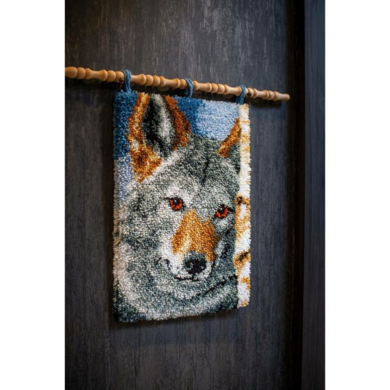 Wolf Latch Hook Rug Kit  |   Latch Hook Latch Hook Latch Hook