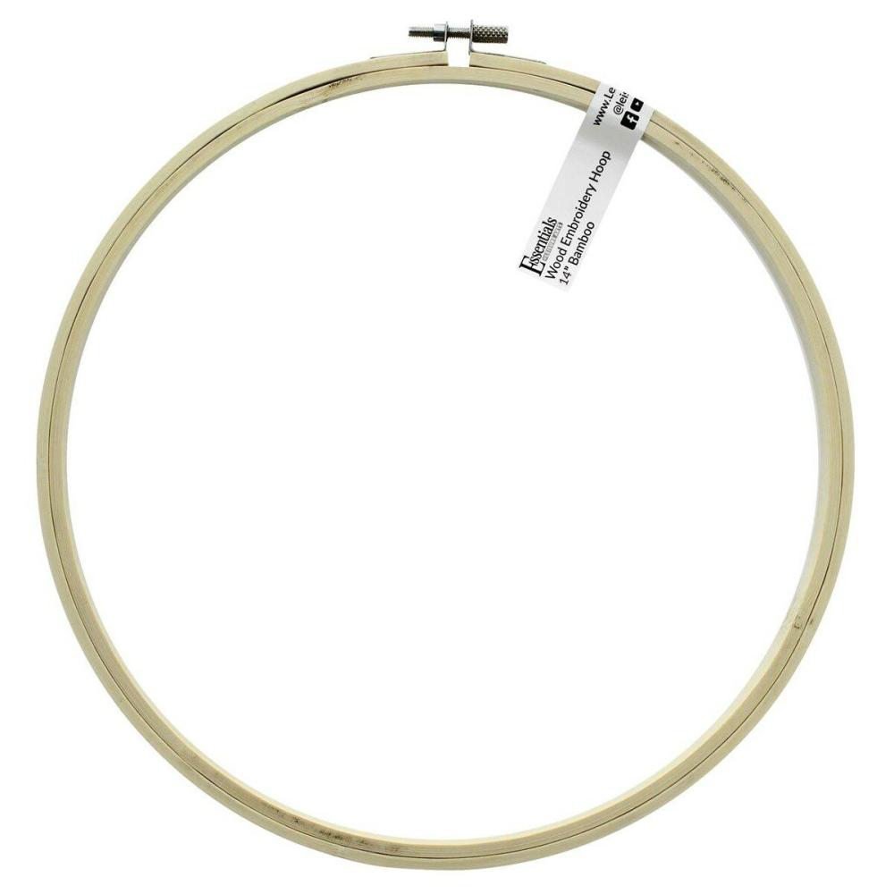 Wood Embroidery Hoop 14″ Bamboo – wooden hoops for crafts – embroidery hoop holder – cross stitch hoop – cross stitch hoops and frames  |   Hoops & Frames Hoops & Frames Hoops & Frames