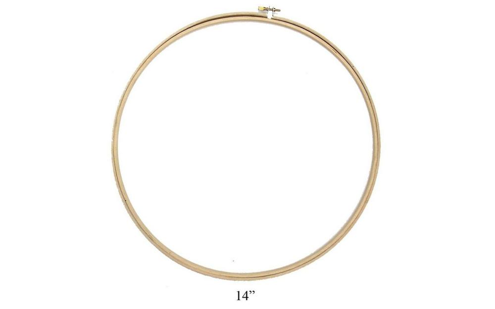 Wood Embroidery Hoop 14″  |   Hoops & Frames Hoops & Frames Hoops & Frames