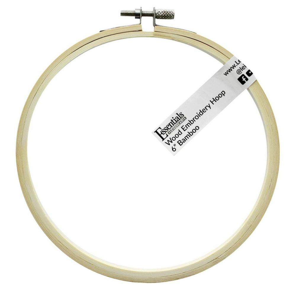 Wood Embroidery Hoop 6″ Bamboo – wooden hoops for crafts – embroidery hoop holder – cross stitch hoop – cross stitch hoops and frames  |   Hoops & Frames Hoops & Frames Hoops & Frames