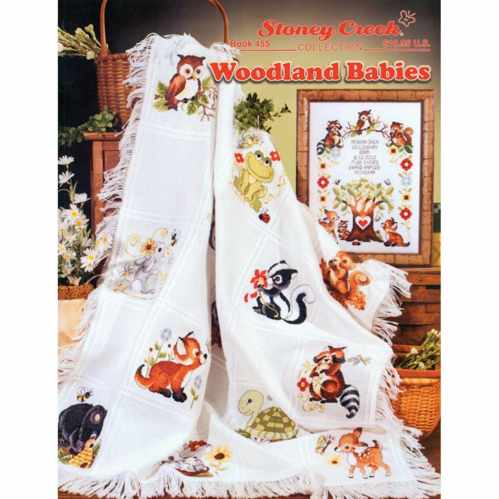 Woodland Babies Counted Cross Stitch Book  |   Cross Stitch & Embroidery Cross Stitch & Embroidery Cross Stitch & Embroidery