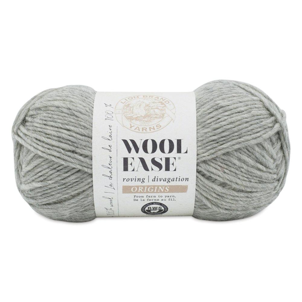 Wool-Ease Roving Origins Yarn – Heather Grey, 299 yds Heather Grey |   Basic Yarn Basic Yarn Basic Yarn