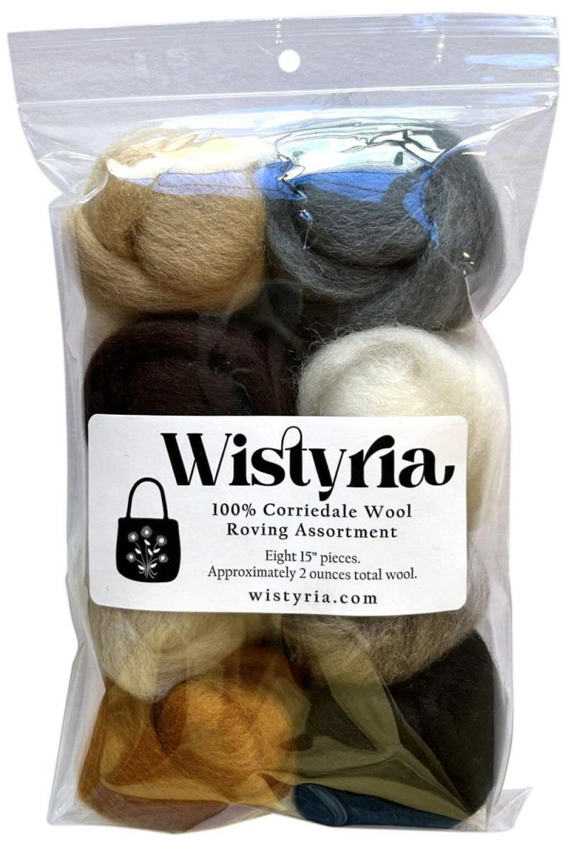 Wool Roving 15″ .25oz 8/Pkg Furry Friends |   Knitting Supplies Knitting & Crochet Furry Friends