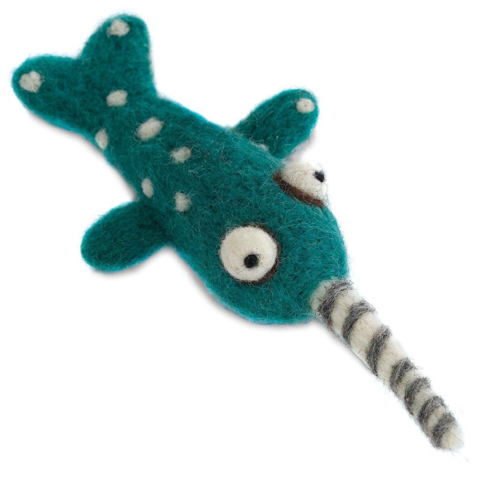 Woolbuddy Needle Felting Kit – Narwhal Kit  |   Felting Felting Felting