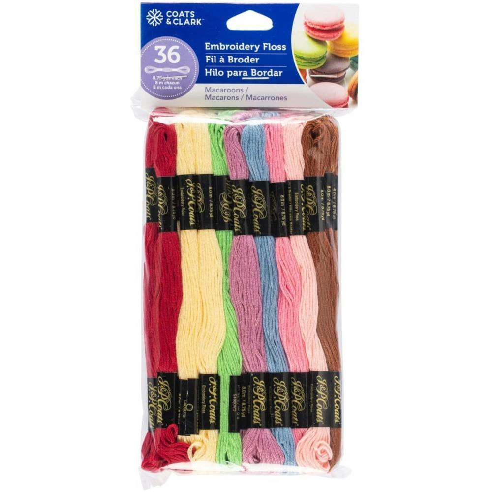 6-Strand Embroidery Floss Value Pack, Macaroons  |   Floss Packs Floss Packs Floss Packs