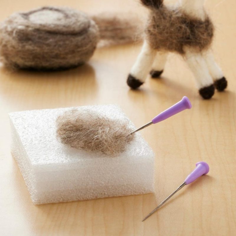 Feltworks® Felting Needles and Foam Block  |   Felting Felting Felting