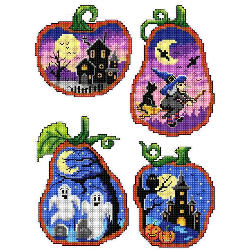 Halloween Scenes Counted Cross Stitch Kit  |   Cross Stitch & Embroidery Cross Stitch & Embroidery Cross Stitch & Embroidery