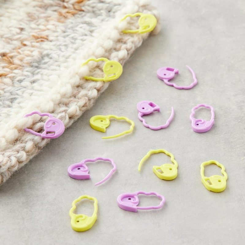 Quick-Locking Stitch Markers, Large  |   Stitch Markers Knitting & Crochet Stitch Markers