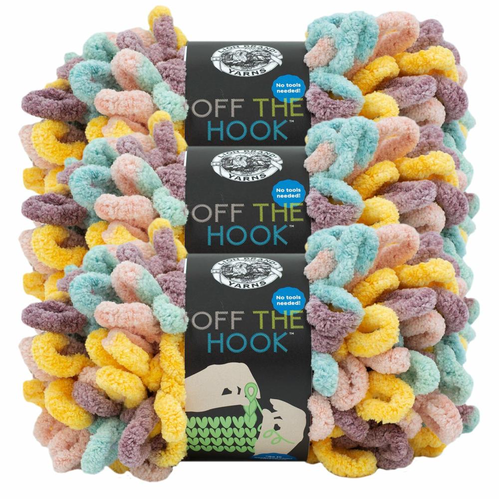 3 Pack Off The Hook™ Yarn Jelly Beans |   Home Decor Yarn Home Decor Yarn Home Decor Yarn