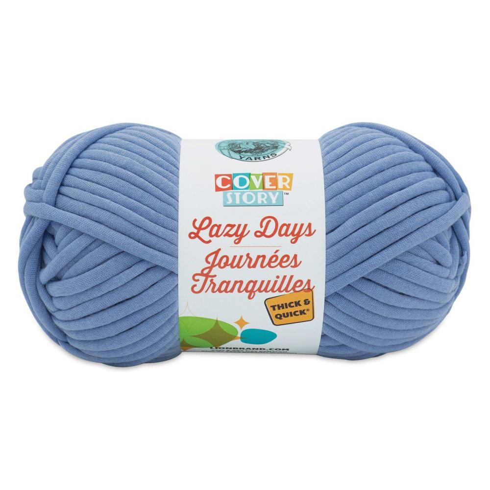 Cover Story Lazy Days Thick & Quick Yarn – Faded Denim, 125 yards Faded Denim |   Basic Yarn Basic Yarn Basic Yarn