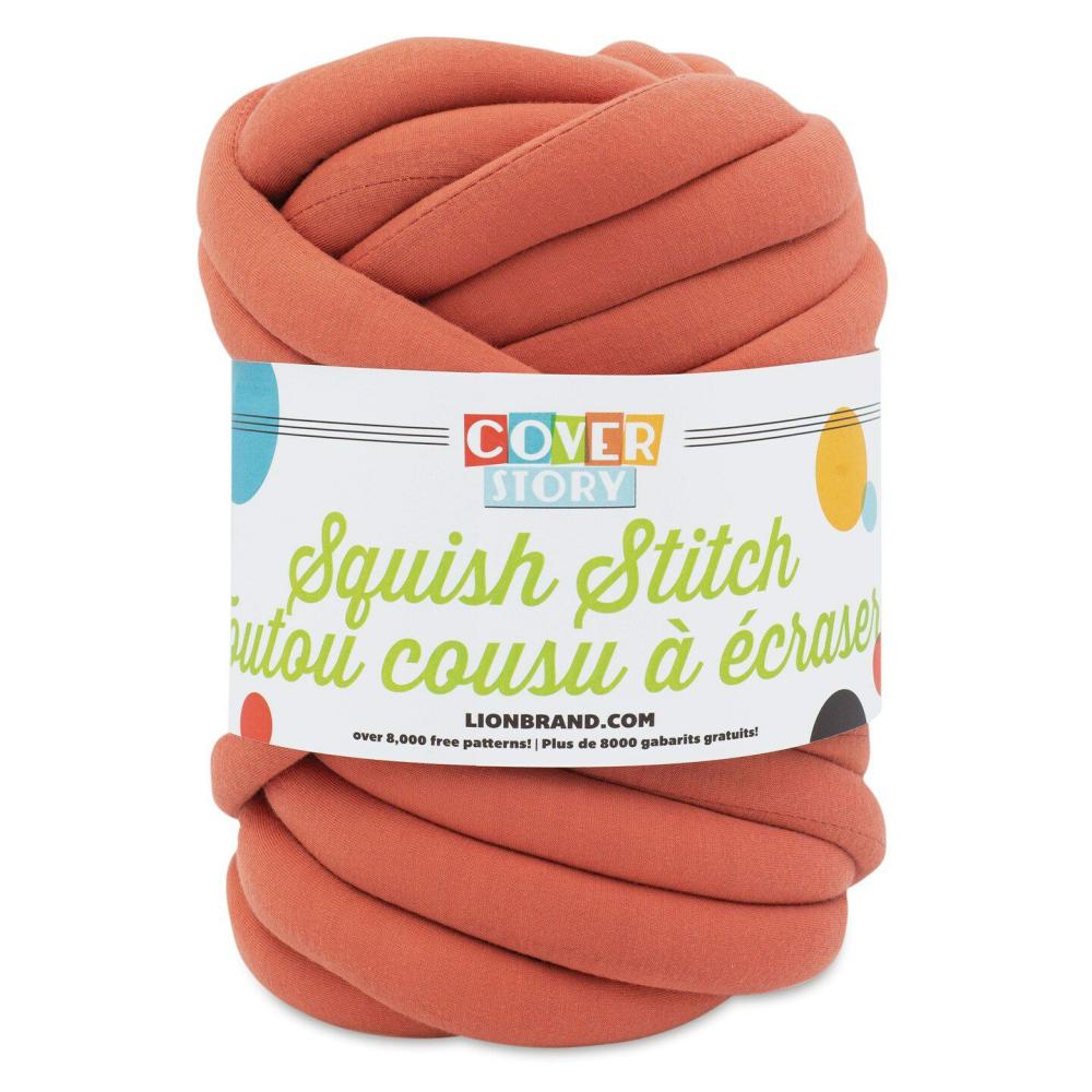 Cover Story Squish Stitch Yarn – Chili Pepper, 26 yards Chili Pepper |   Basic Yarn Basic Yarn Basic Yarn