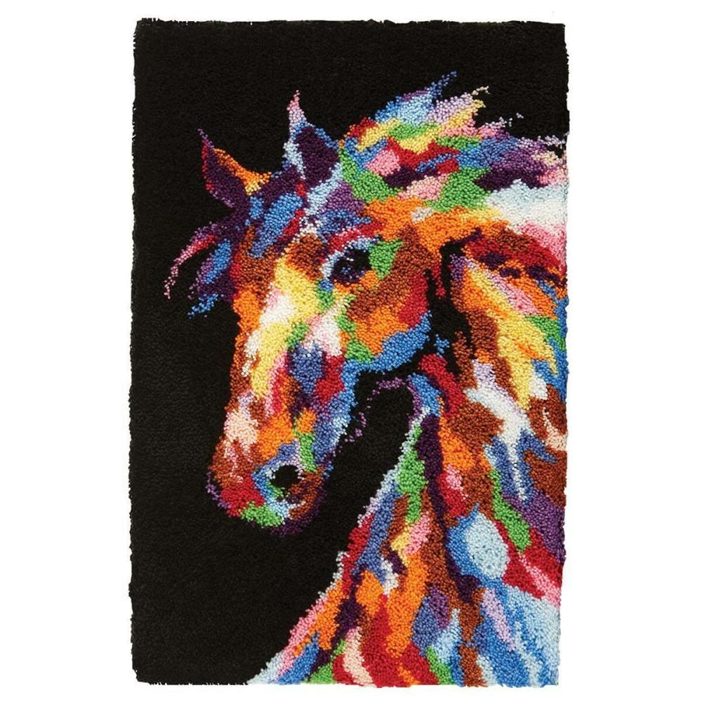 Painted Horse Latch Hook Kit Multicolor |   Latch Hook Latch Hook Latch Hook