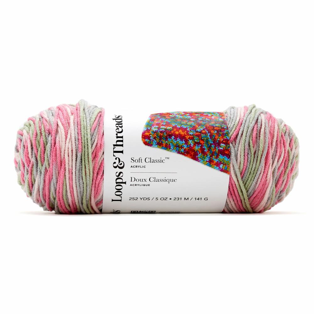 12 Pack: Soft Classic™ Multi Yarn Primrose |   Basic Yarn Basic Yarn Basic Yarn