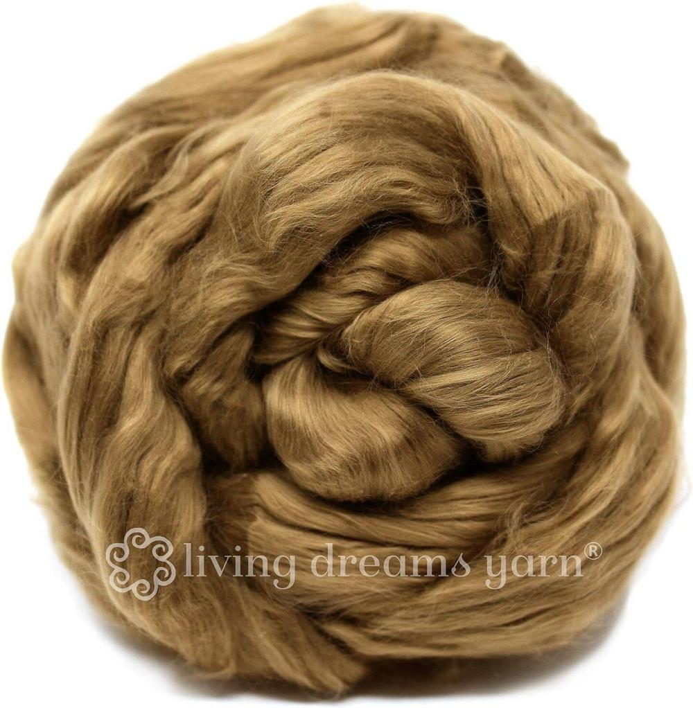 Egyptian Cotton – Beautifully Dyed Vivid Colors, Combed Top Roving for Spinning, Blending, Felting, Weaving. Terra |   Felting Felting Felting