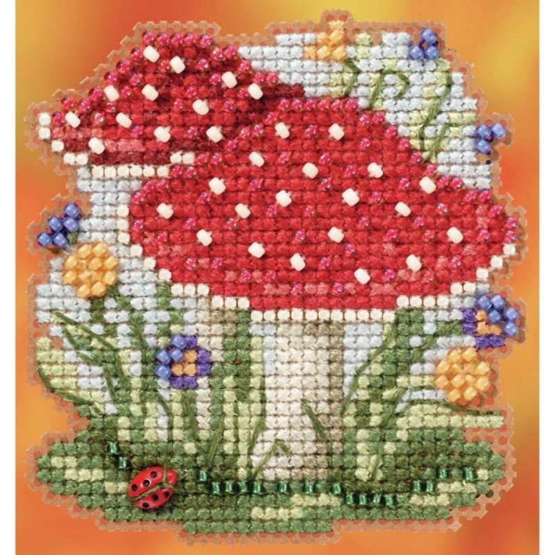 Red Cap Mushroom Counted Cross Stitch Kit  |   Cross Stitch & Embroidery Cross Stitch & Embroidery Cross Stitch & Embroidery