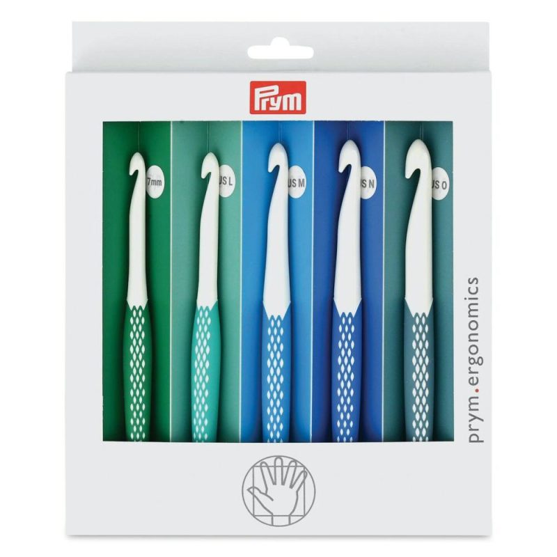 Ergonomics Crochet Hook Sets – Large, Set of 5  |   Crochet Supplies Crochet Supplies Crochet Supplies