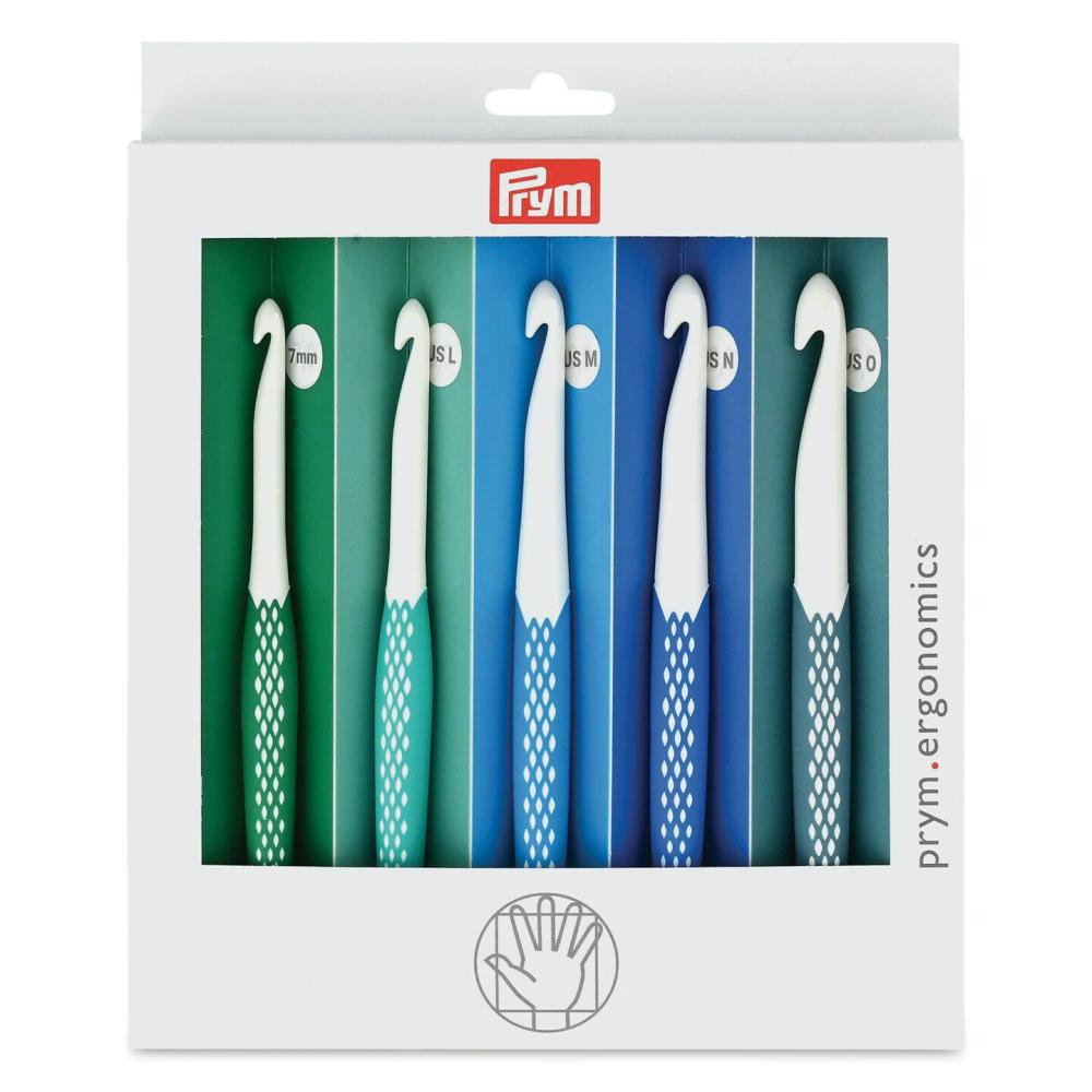 Ergonomics Crochet Hook Sets - Large, Set of 5  |   Crochet Supplies