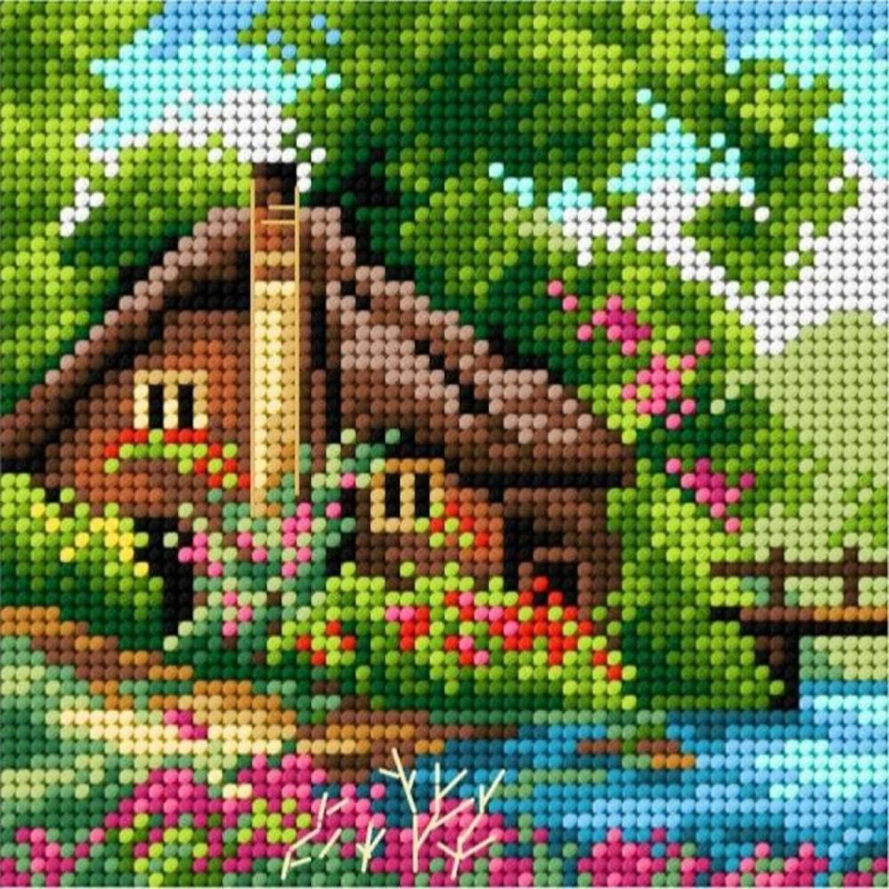 Needlepoint Canvas For Halfstitch Without Yarn Spring – Printed Tapestry Canvas  |   Needlepoint Needlepoint Needlepoint