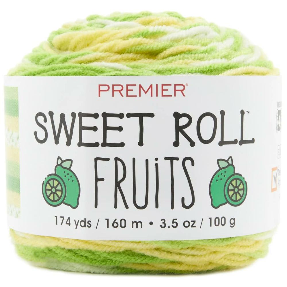 Sweet Roll™ Fruits Yarn Lime |   Basic Yarn Basic Yarn Basic Yarn