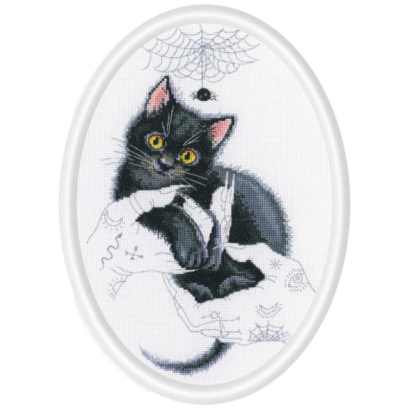 Cat Magic Counted Cross Stitch Kit  |   Cross Stitch & Embroidery Cross Stitch & Embroidery Cross Stitch & Embroidery