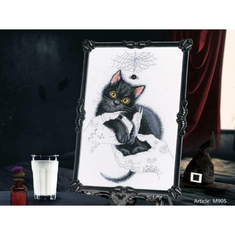 Cat Magic Counted Cross Stitch Kit  |   Cross Stitch & Embroidery Cross Stitch & Embroidery Cross Stitch & Embroidery